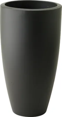Produktbild von elho pure soft round high 35 Übertopf - anthrazit