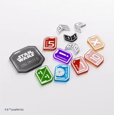 Immagine prodotto di Gamegenic - Gettoni acrilici illimitati di Star Wars