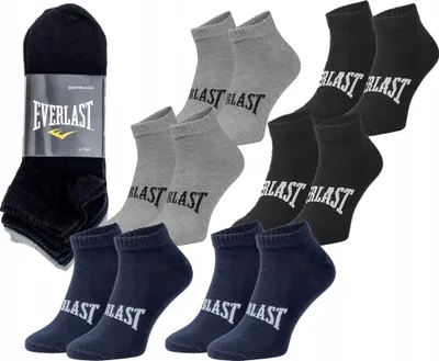Produktbild von EVERLAST QUARTER Baumwollsocken 6 Paar Herren 43-46