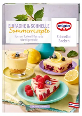 Produktbild von Dr. Oetker Rezeptbuch Einfache & schnelle Sommerrezepte