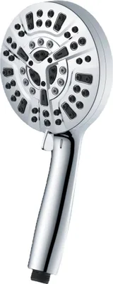Produktbild von INF Duschkopf mit 10 Funktionen und Spritzpistole Silber