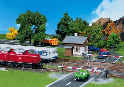 Produktbild von Faller 222174 - 1/160 / N Bahnübergang - Neu