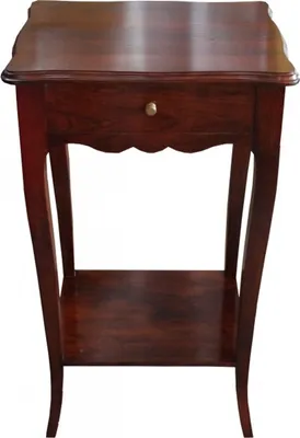 Produktbild von Casa Padrino Barock Kommode mit Schubladen, Nachtschrank im Antik Stil, Telefontisch in Braun, 72 x 43 x 35 cm