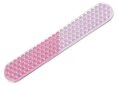 Immagine prodotto di Supporto in gel ergonomico per mousepad, colore rosa sfumato. Cuscinetto in silicone per uso domestico e in ufficio