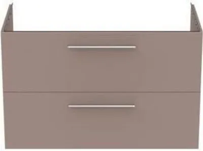 Produktbild von Waschtischunterschrank i.life B 1000x505x630mm, 2 Auszüge Greige matt 1000 x 505 x 630 mm, 2 Auszüge