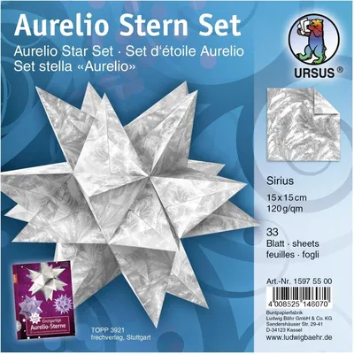 Produktbild von URSUS 15975500, Kunstpapier, 110 g/m², 33 Blätter