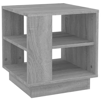 Immagine prodotto di Tavolino grigio Sonoma 40x40x43 cm in materiale ligneo