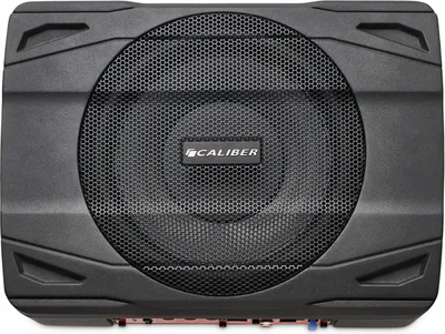 Obrázok produktu pre Subwoofer do auta Caliber so zosilňovačom - RCA vstup - Max. výkon 500 W - 100 W RMS - 8-palcový reproduktor (BC121US)