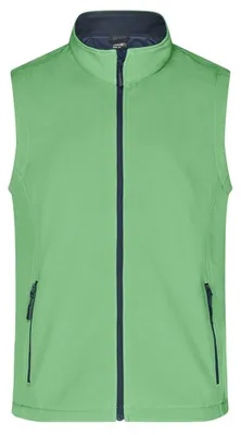 Imagen del producto de Chaleco "Promo" para hombre de James and Nicholson, modelo LT2560 (talla XXL), color verde/azul marino