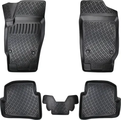 Produktbild von 3D Fussmatten passend für Skoda Fabia Baujahr 2014-2021