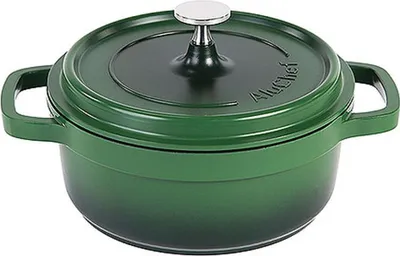 Produktbild von AluChef® Cocotte, rund 20 cm / grün