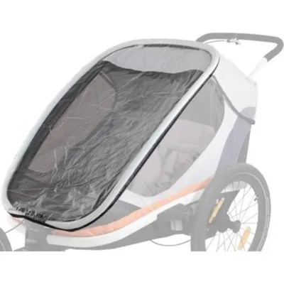 Obrázok produktu pre Hamax 490008, Pršiplášť na príves pre bicykel, 1 kusov, Priehľadná