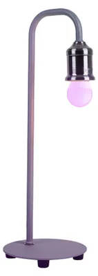 Produktbild von RGB LED Tischlampe, Smart, nickel matt, grau, H 43,8 cm
