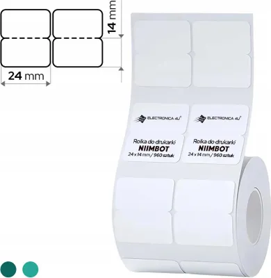 Produktbild von Selbstklebende Thermotransfer-Etiketten Niimbot M2 M3 24x14