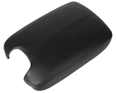 Productafbeelding van Armleuning afdekking, leder, zwart, voor Honda Accord 8, modeljaren 2008-2013