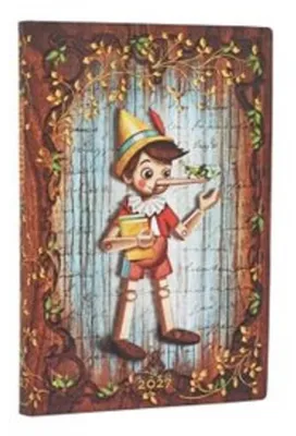 Produktbild von 12-Monatskalender 2027 Carlo Collodi, Pinocchio Mini Horizontal