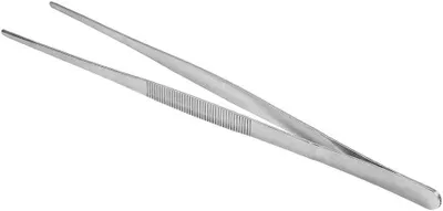 Obrázek produktu pro Kuchyňské kleště, pinzety na vaření, kleště na maso z nerezové oceli 30 cm, pinzety na potraviny, profesionální dlouhé kuchyňské pinzety na vaření, opravy, mořské plody a grilování