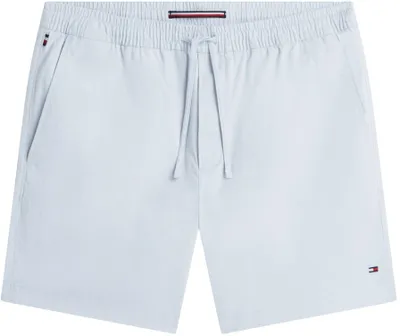 Productafbeelding van Tommy Hilfiger heren chino shorts, model Dover, van katoen met stretch, blauw