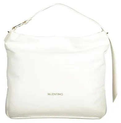Produktbild von Mario Valentino Hobo weiß genarbt goldener Schriftzug Riemen