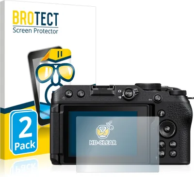 Produktbild von 2x Für Nikon Z 30 Schutzfolie BROTECT Displayschutz Display Schutz Folie Klar Transparent