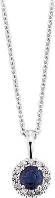 Produktbild von Orolino Halskette 585/- Gold 42+3cm weiß Brillant weiß 500341640