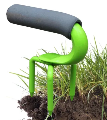 Image de Râteau de jardin avec manche ergonomique