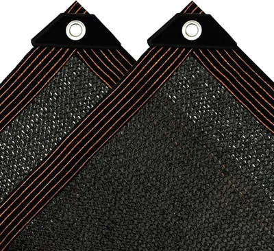 Produktbild von Schattennetz 3 x 5 m, 90% Sonnenschutz, für Gewächshaus, rechteckiges Sonnensegel mit Ösen