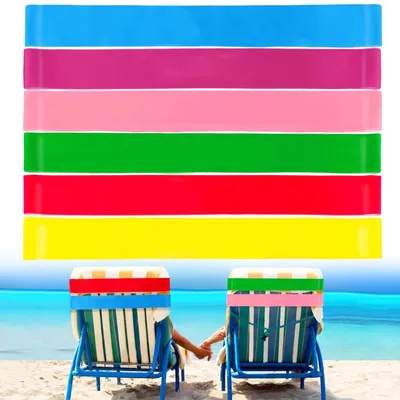 Imagen del producto de Juego de sujetadores para toallas, 6 unidades, clips duraderos para toallas, ideales para tumbonas, la playa y la piscina