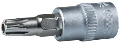 Produktbild von KS TOOLS 1/4' Bit-Stecknuss Torx mit Stirnlochbohrung, TB6 ( 917.1456 )