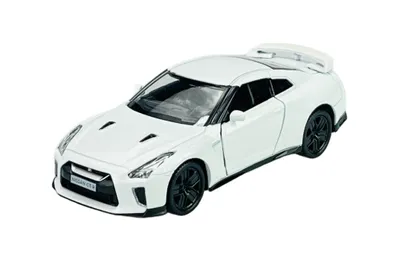 Produktbild von RMZ City NISSAN GT-R (R35) Weiss 12cm Die Cast Metall Modell Neu im Kasten