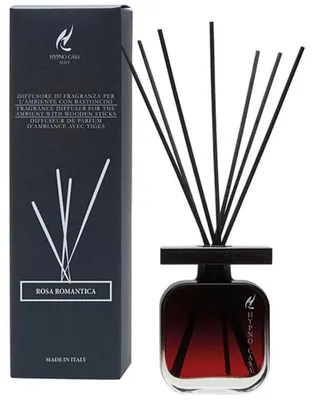Raumduft-Diffuser mit Stäbchen, 200 ml, Romantische Rose