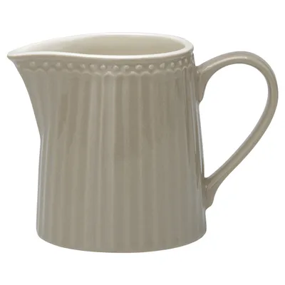 Produktbild von Greengate Alice Milchkännchen warm grey 0,25 l