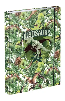 Immagine prodotto di BAAGL Cartelle per quaderni scolastici A5 Dinosauro