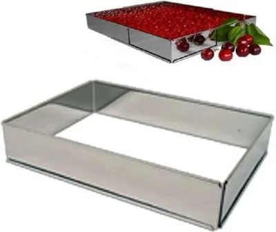 Produktbild von Lares 6012 Backrahmen eckig flach