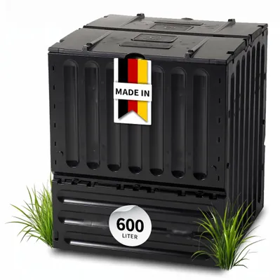 Productafbeelding van GARANTIA ECO-KING compostbak 600 L zwart, AI-gegenereerde afbeelding