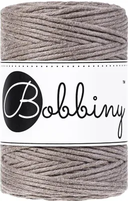 Produktbild von Bobbiny Macrame Cord 5 mm 100 m Golden Espresso Schnur