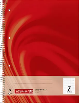 Produktbild von BRUNNEN Collegeblock A4 Vivendi Lineatur 7 106720702