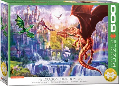 Immagine prodotto di puzzle da 500 pezzi Regno dei Draghi