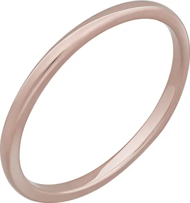 Produktbild von cai Ring 925 Silber rosé vergoldet Basic Stacking
