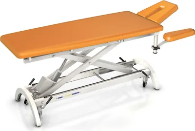 Produktbild von HWK Therapieliegen Elektrische Therapieliege "Impuls E4", 80 cm, Mango, Weiß