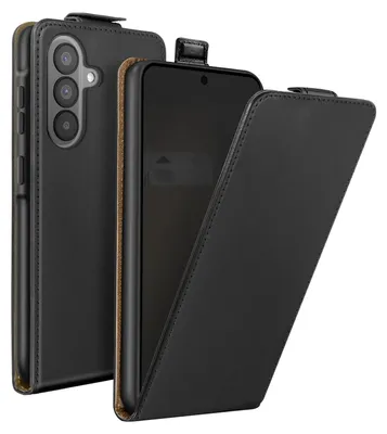 Obrázok produktu pre Avizar, vertikálne puzdro s klopkou pre Galaxy A37 s priehradkou na karty, čierna