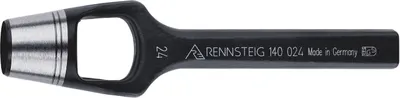 Immagine prodotto di Rennsteig Henkellocheisen Ø 24 mm Locheisen Lochstanzer Stanzer 1400240