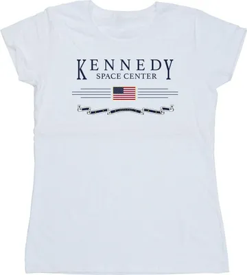 Produktbild von NASA - "Kennedy Space Centre Explore" T-Shirt für Damen BI44665 (XL) (Weiß)