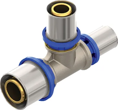 Produktbild von Emmeti Pressfittings für Aluverbundrohr T-Stück Reduziert 26 x 16 x 26