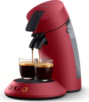 Produktbild von Philips Senseo® Original Plus Kaffee Pad MaschineRot (CSA210/90)