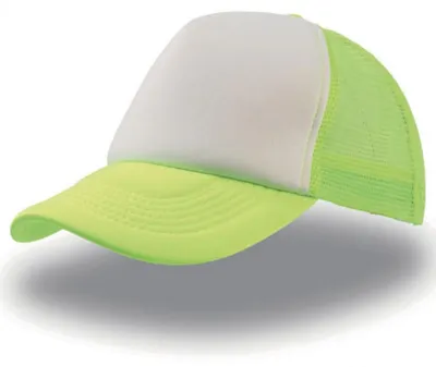 Produktbild von Atlantis RAPP | Original Trucker Cap - Farbe: White/Yellow Fluo/Yellow Fluo - Größe: One Size