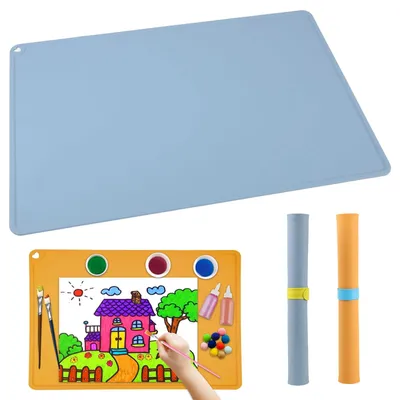 Silikon-Schutzmatten 2er-Set 60x40 cm, A2, antihaftbend, waschbar