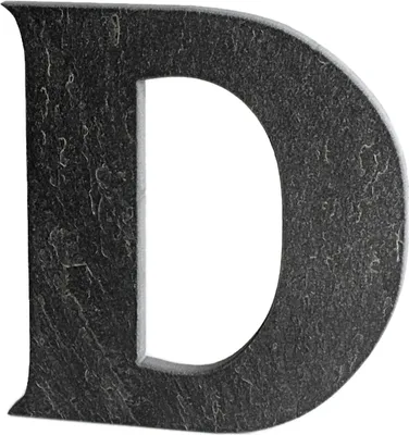 Produktbild von Hausnummer France aus Edelstahl, Holz oder Schiefer (Material: Schiefer, Variante: D) Material: Schiefer Variante: D