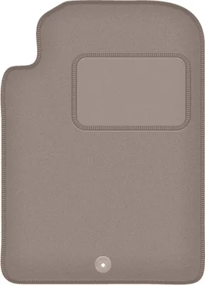 Immagine prodotto di Tappetino conducente in velluto beige compatibile con SsangYong Rexton III (2013-, SUV) – con fissaggi – su misura