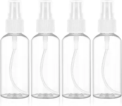 Produktbild von Famanu Mini-Sprühflaschen Set 4 Stück 50 ml - Transparent